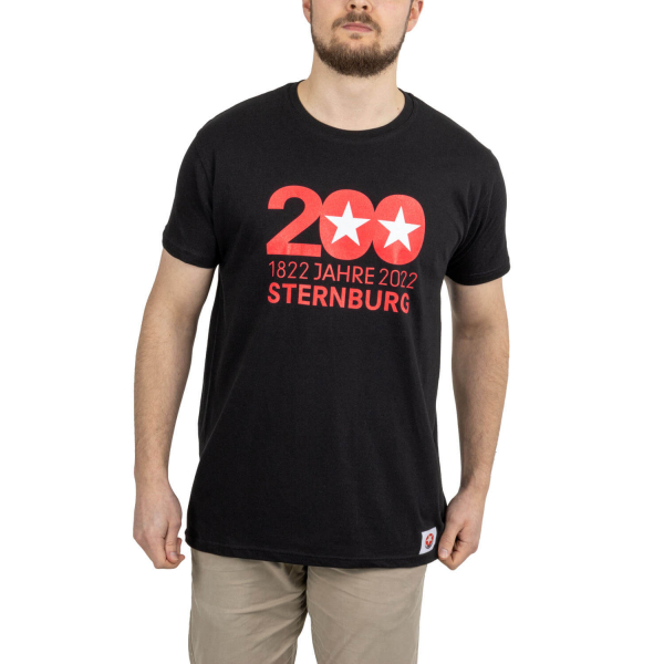 Sternburg T-Shirt "Jubiläum" schwarz
