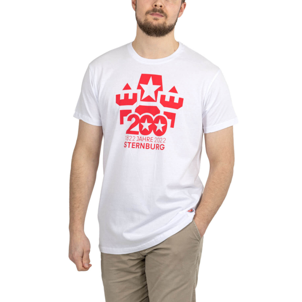 Sternburg T-Shirt "Jubiläum" weiß