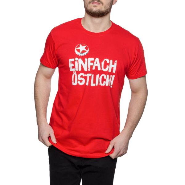 Sternburg T-Shirt "Einfach Östlich" Frontalansicht